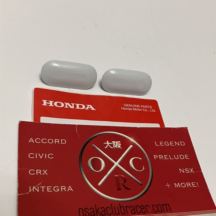 OEM Honda EG EK Civic Del Sol DC2 Integra Front License Plate Hole Cap Plugs NEW