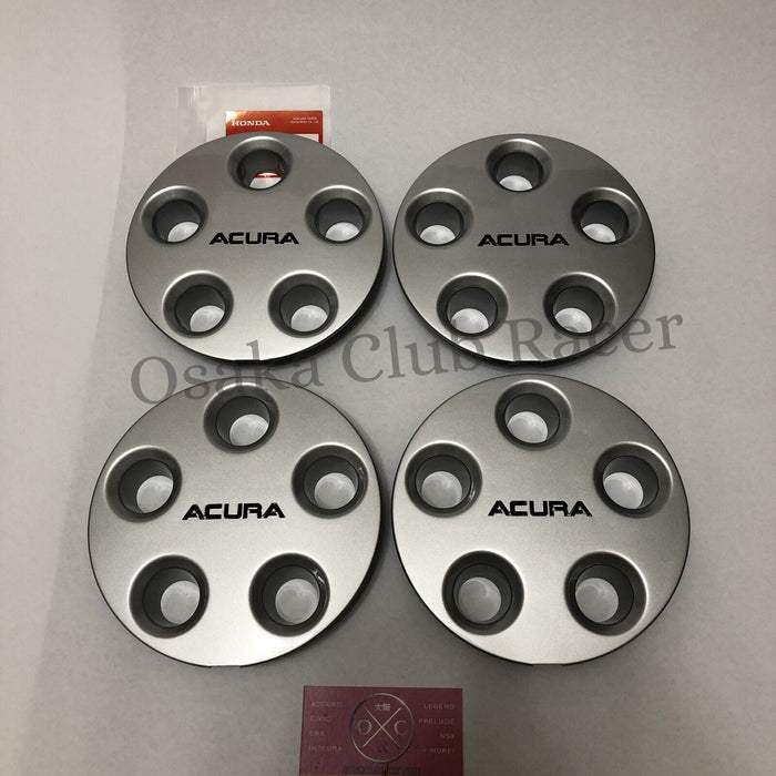 New Genuine OEM Acura NSX Wheel Center Cap Set (4X) USDM NA1 91-93 1992 5-Spoke