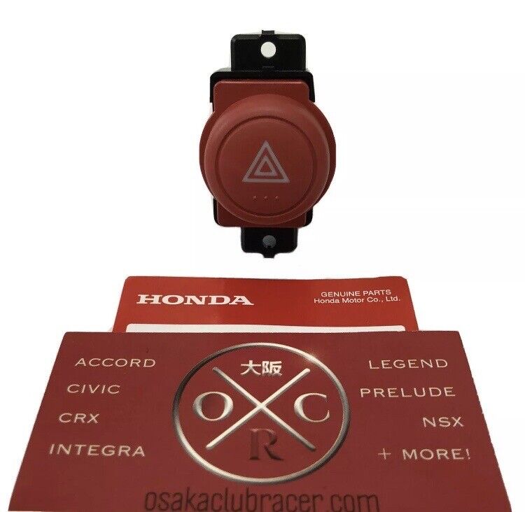 New GENUINE OEM DC5 Integra EP3 Civic JDM Hazard Button Switch Red 02 ...