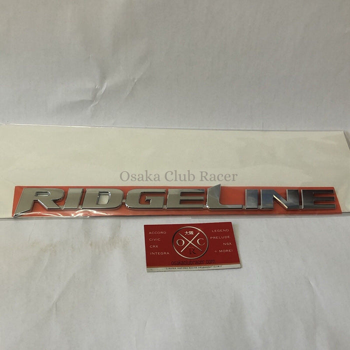 New Genuine OEM 06-14 Honda Ridgeline Rear Emblem Tailgate Badge 07 08 09 10 11