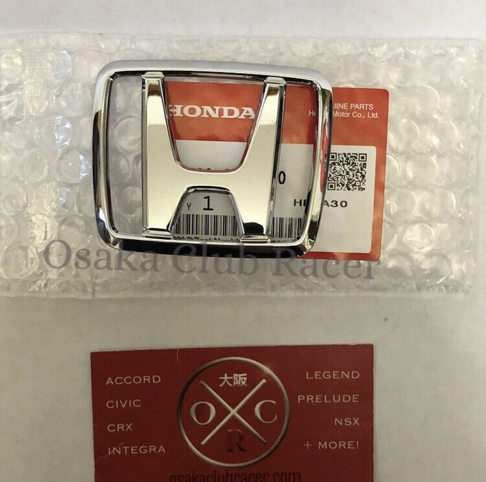 New 88-91 OEM Honda Civic Wagon Front Rear Emblem Badge USDM JDM RT4WD Shuttle