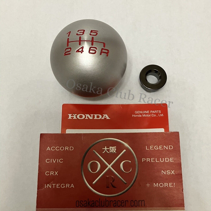 New Genuine OEM FD2 Honda Civic Type R Aluminum Shift Knob & Nut 06-11 6MT JDM