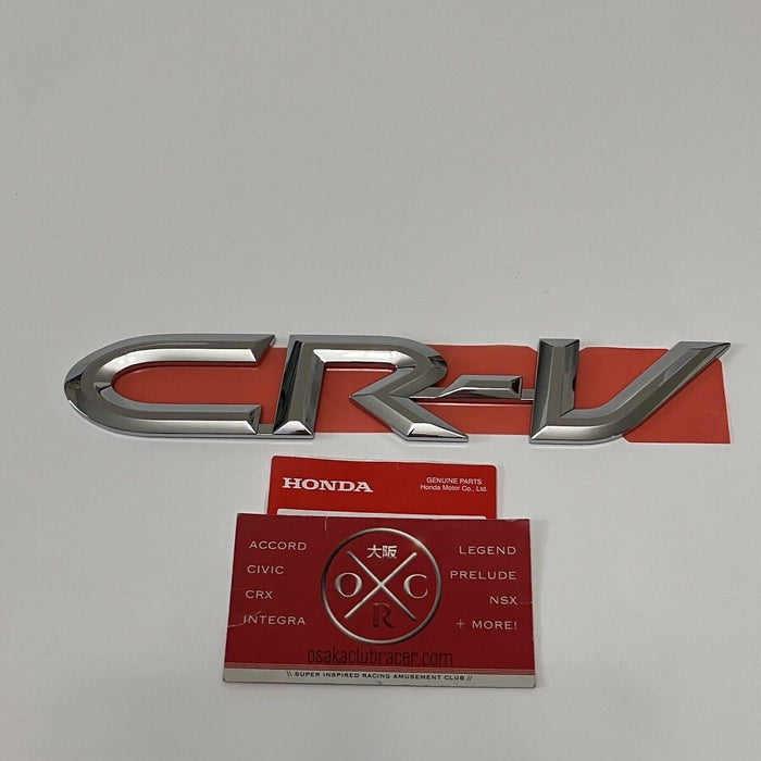 Genuine OEM 02-06 Honda CR-V Rear Emblem Liftgate Badge New 75722-S9A-000 NEW US