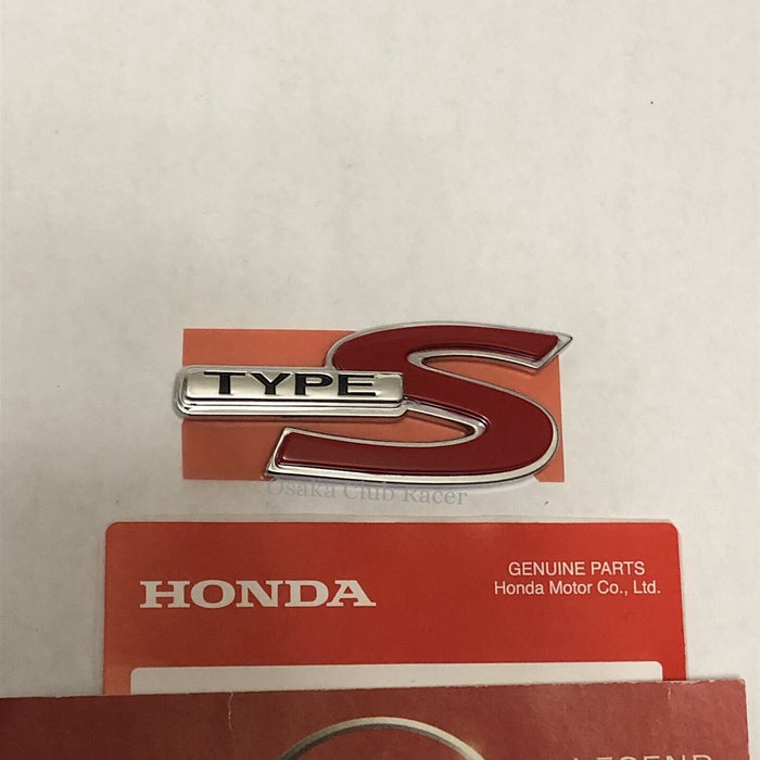 New Genuine OEM Acura RSX Type S Rear Emblem Badge 02-06 01-03 UA5 DC5 3.2CL TL