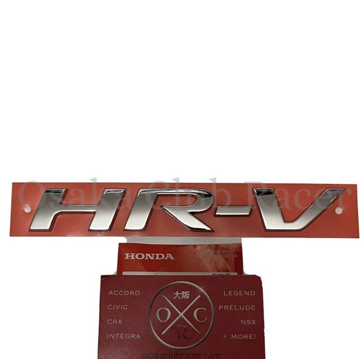 New Genuine OEM 16-21 Honda HR-V Rear Emblem Badge Chrome Logo 75722-T7W-A01 HRV