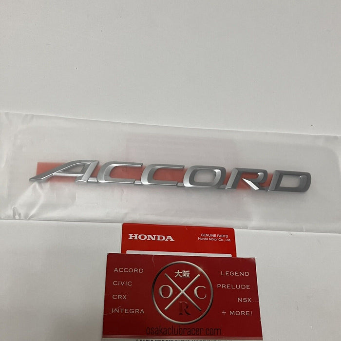 New GENUINE OEM 03-05 Honda Accord COUPE Rear Emblem Badge Logo 04 75722-SDN-A00