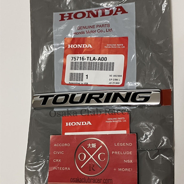 New Genuine OEM 17-22 Honda CR-V Touring Rear Emblem Badge Logo 2018 19 20 21