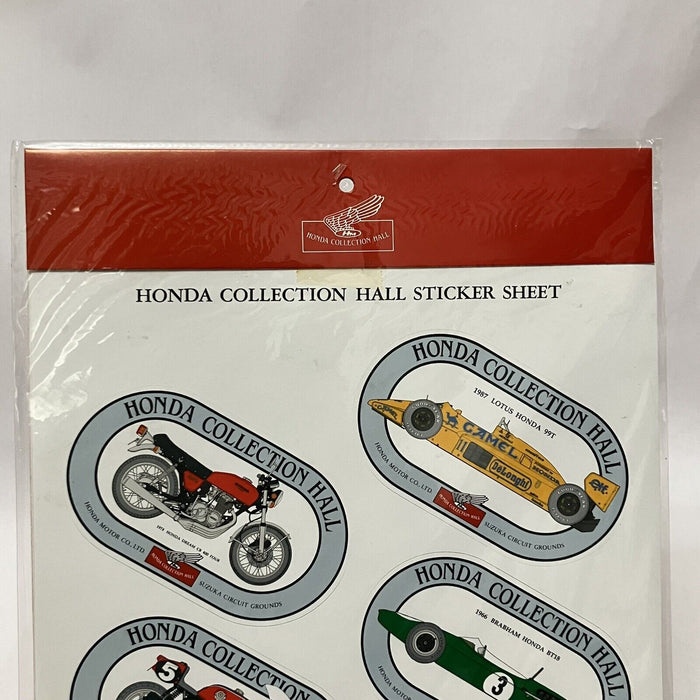 Honda Collection Sticker Set CB400 Four RCB1000 GL1000 Brabham Lotus 99T Curtiss