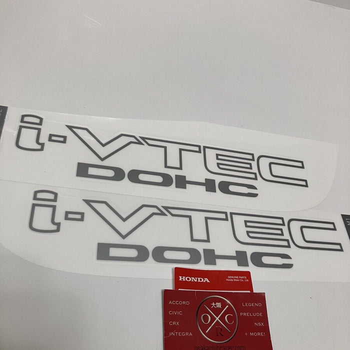 GENUINE OEM 2012-15 Honda Civic Si SEDAN i-VTEC DOHC Side Decals Stickers NEW OE