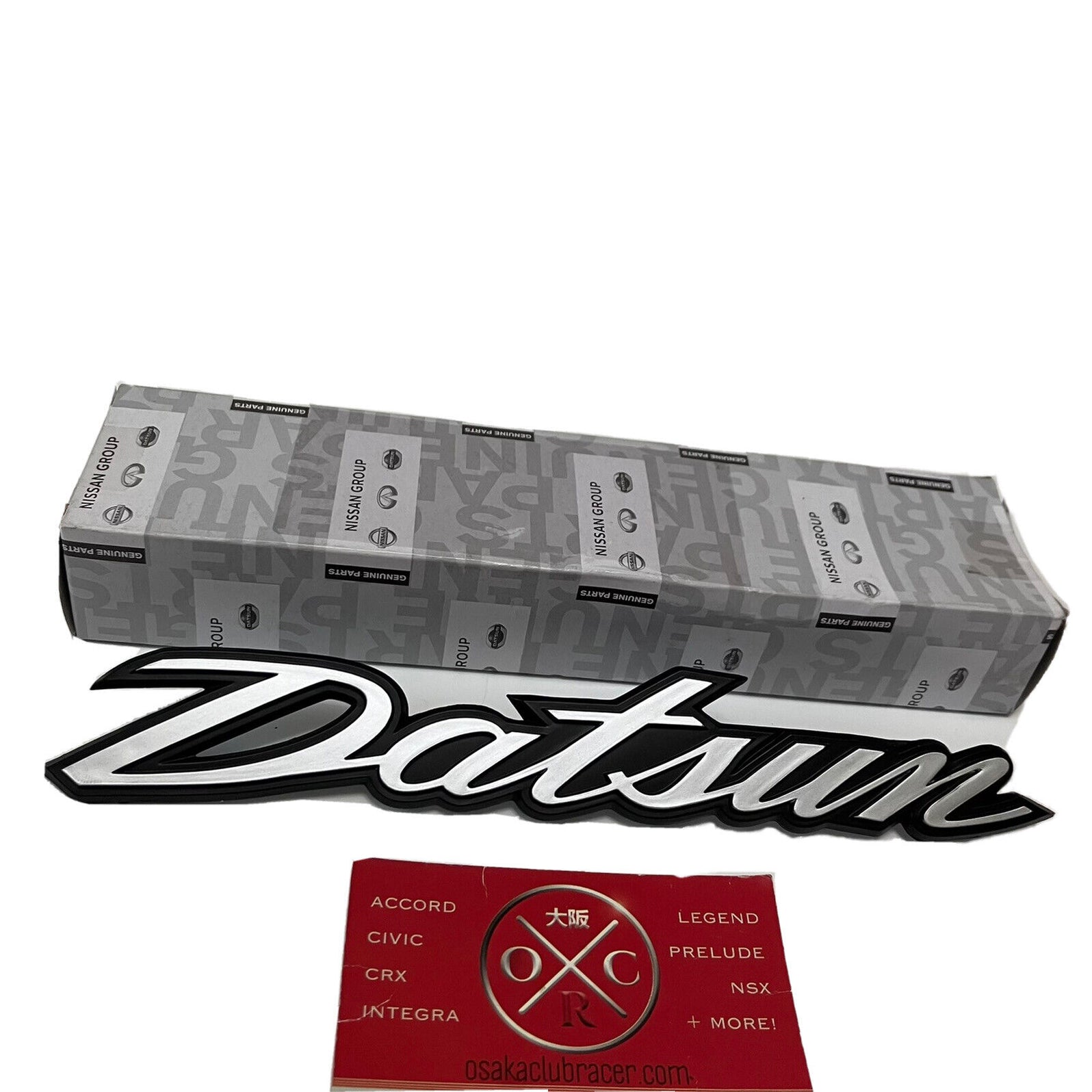 New Genuine OEM Datsun 240Z 260Z Rear Emblem Lifegate Badge Fairlady Z ...