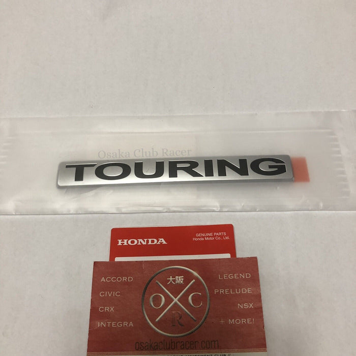 New Genuine OEM Honda Odyssey CR-V Touring Rear Emblem 09-10 11-17 18-22 15-16