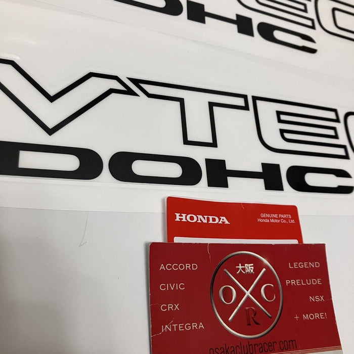 GENUINE OEM 2012-15 Honda Civic Si SEDAN i-VTEC DOHC Side Decals Stickers NEW OE