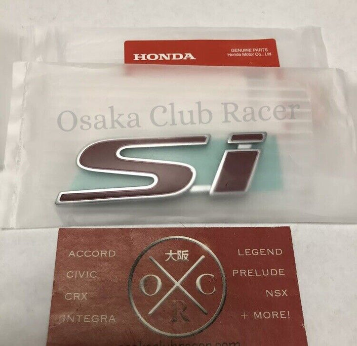 GENUINE OEM 02-05 06-11 12-15 Honda Civic Si Coupe Rear Emblem Badge EP3 FG2 FG4