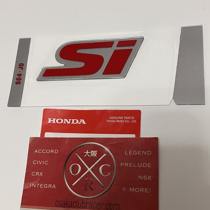 GENUINE OEM 96-00 Honda Civic Ferio Si Sedan Rear Emblem Badge Logo EK4 JDM Rare